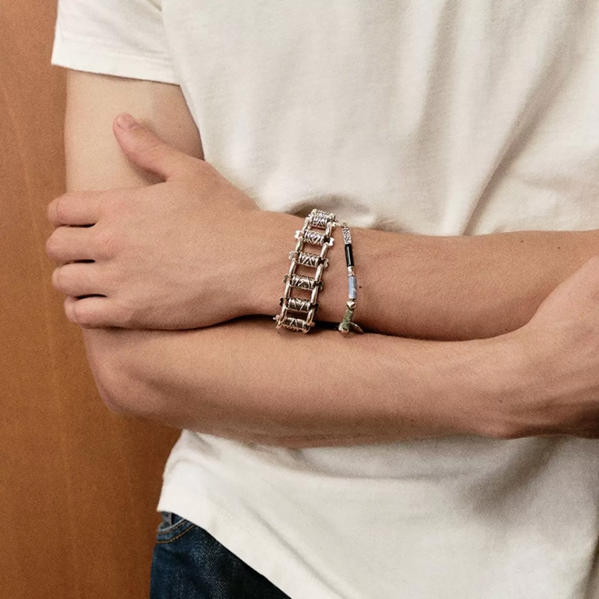 Gas Bijoux Bracelet Kamino argenté Fashion
