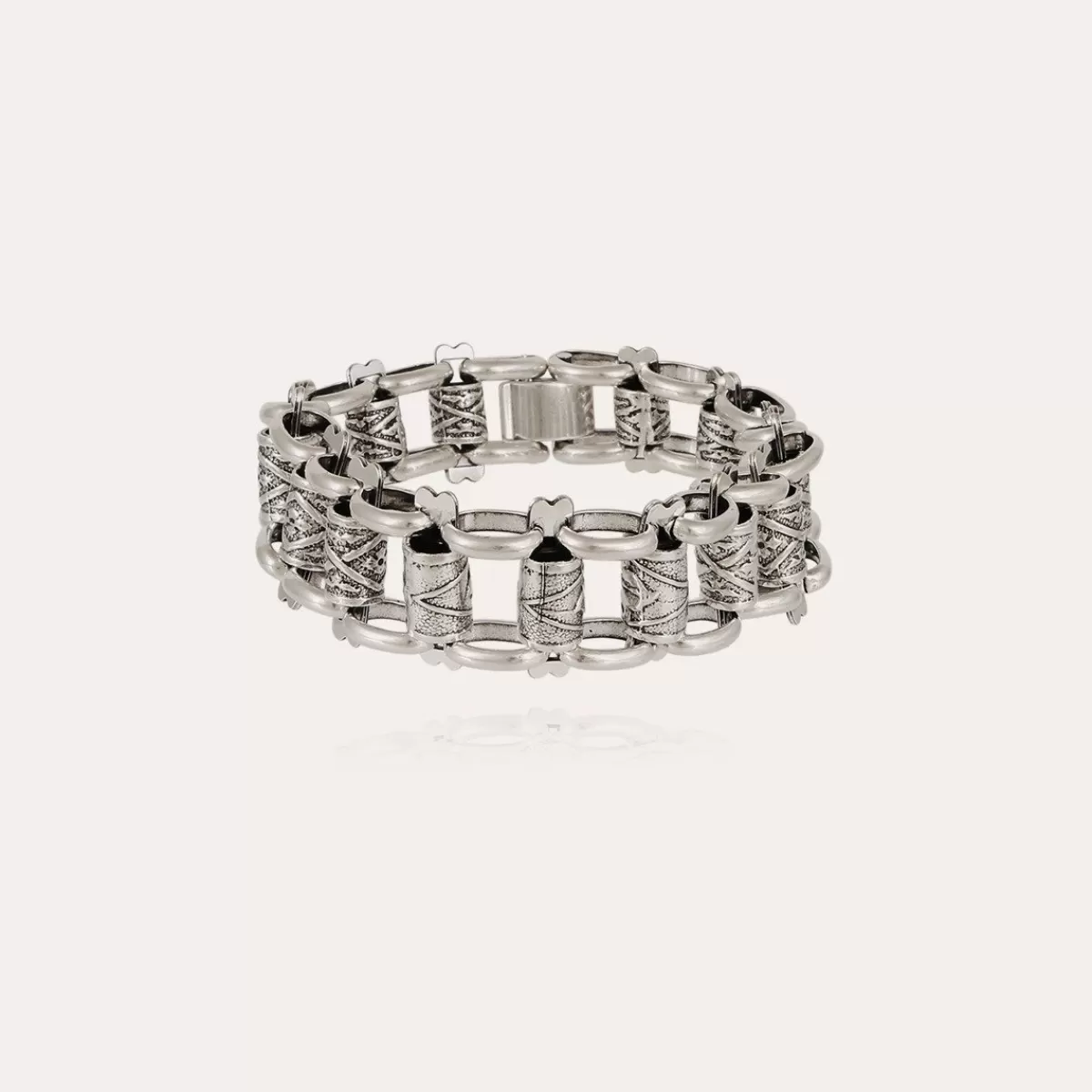 Gas Bijoux Bracelet Kamino argenté Fashion