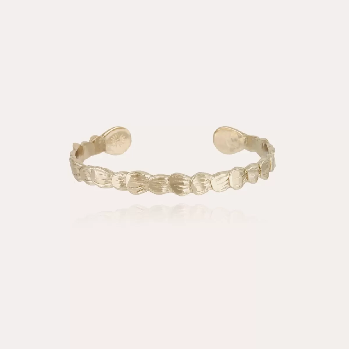 Gas Bijoux Bracelet Liane jonc grand modèle doré Best