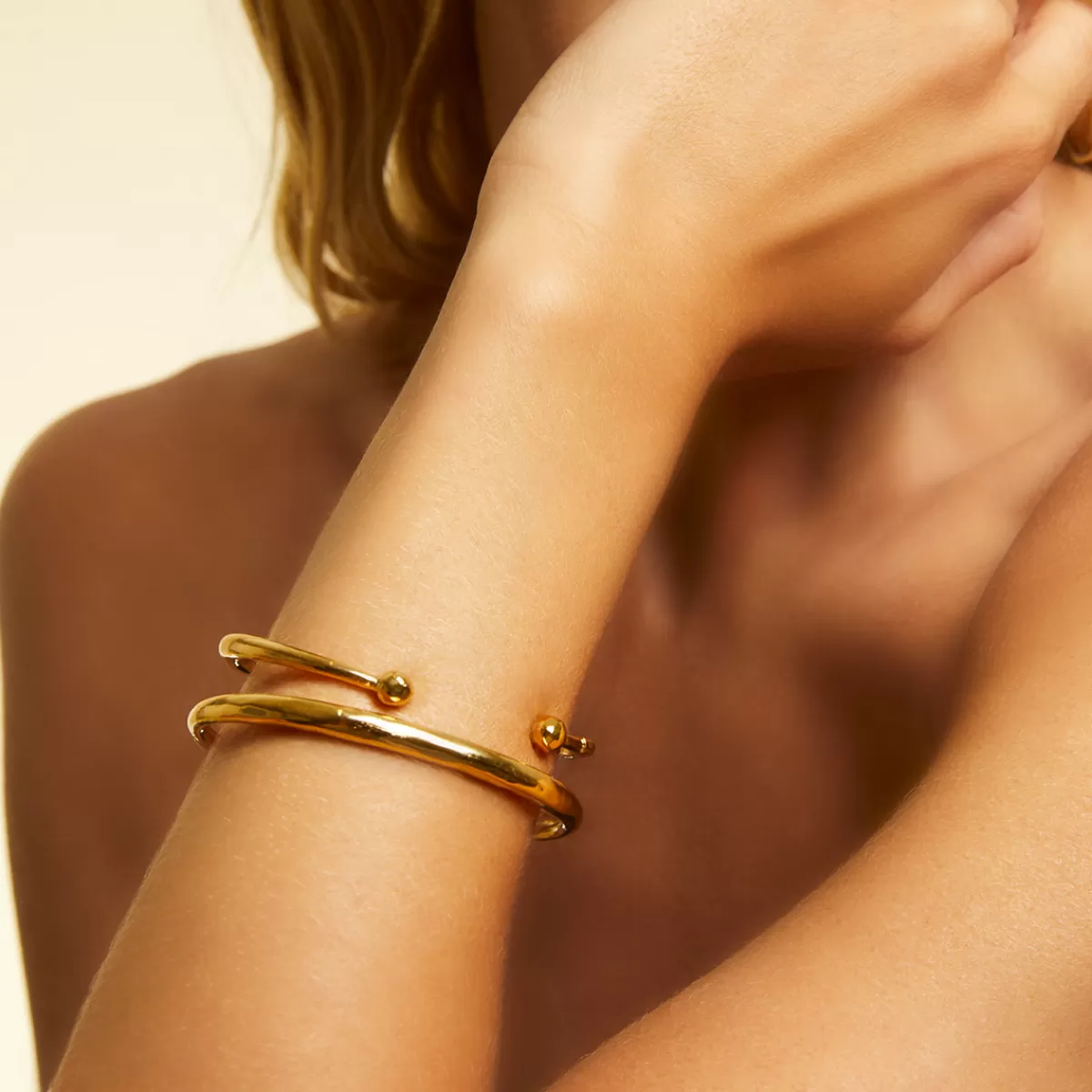 Gas Bijoux Bracelet Lino doré Outlet