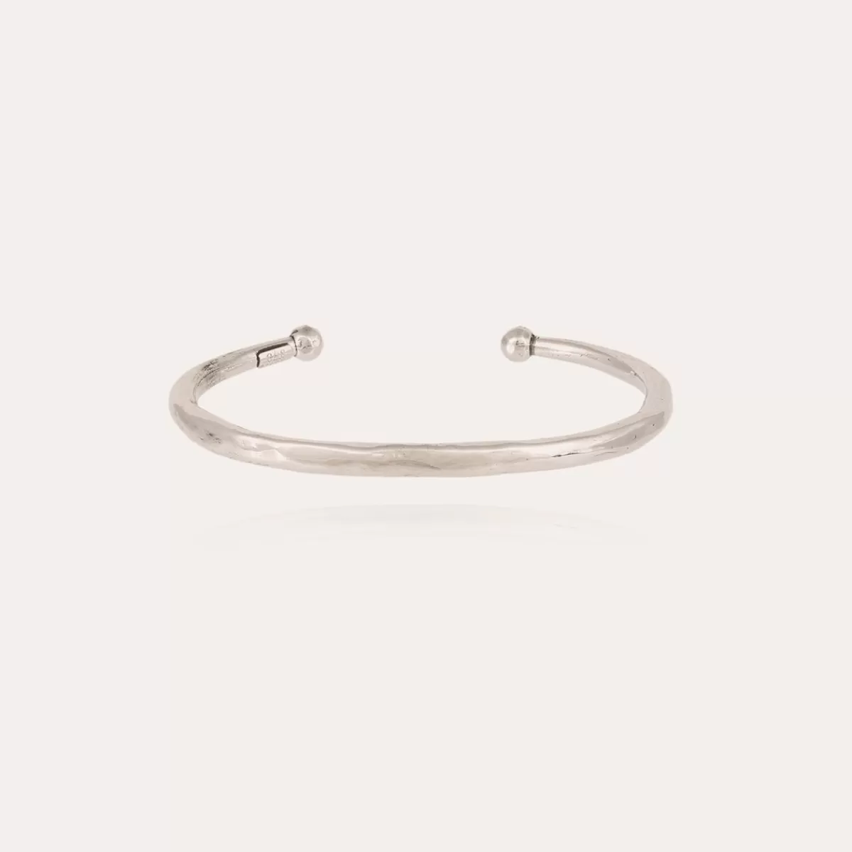 Gas Bijoux Bracelet Lino grand modèle argenté Cheap