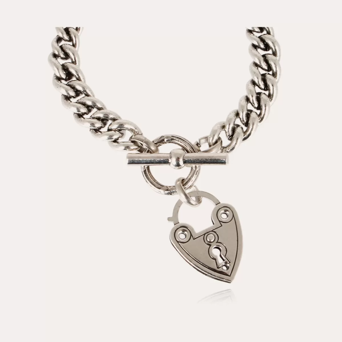 Gas Bijoux Bracelet Locked argenté New