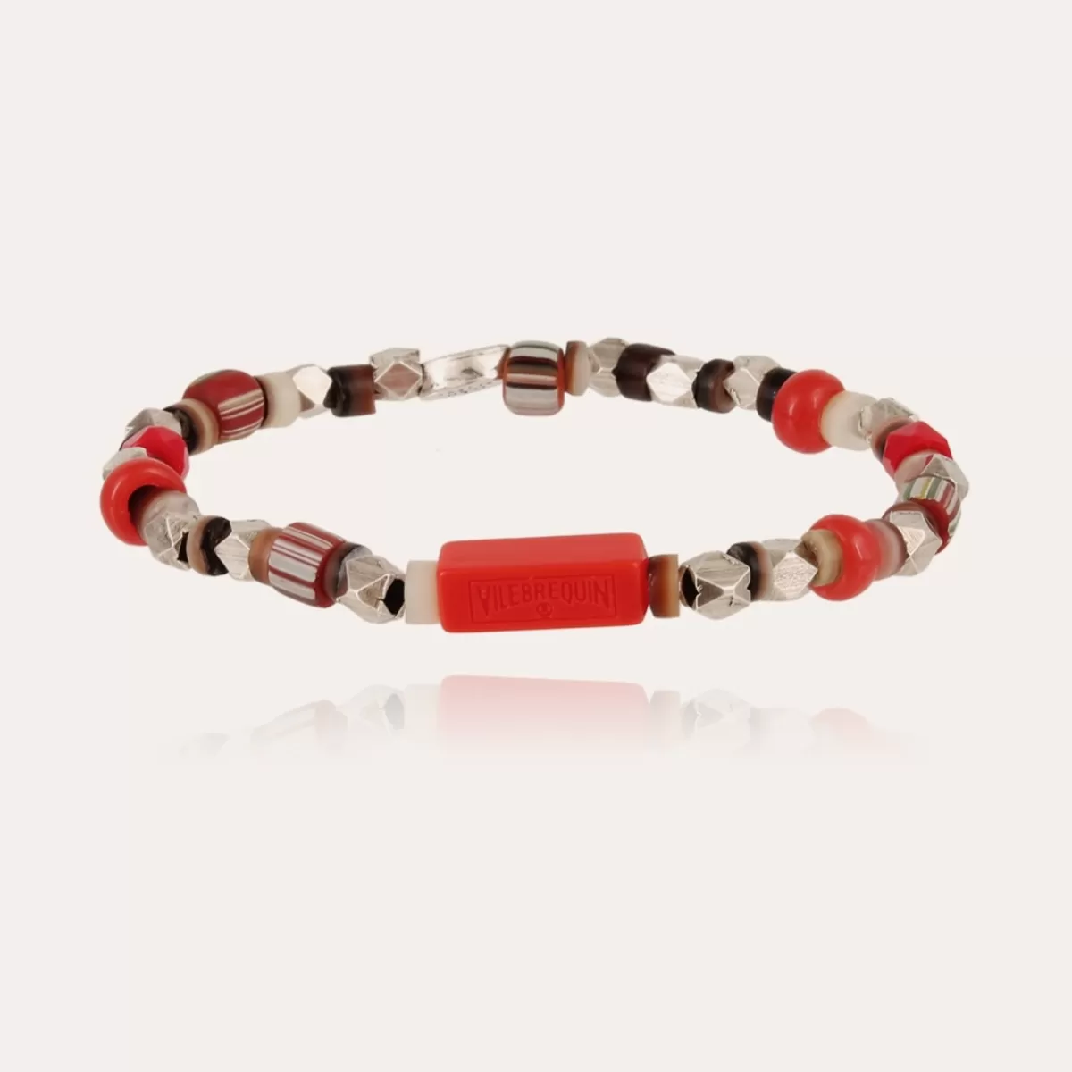 Gas Bijoux Bracelet Léon Vilebrequin argenté Cheap