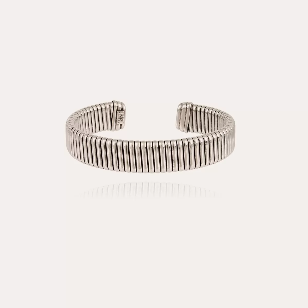Gas Bijoux Bracelet Milos grand modèle argenté Online