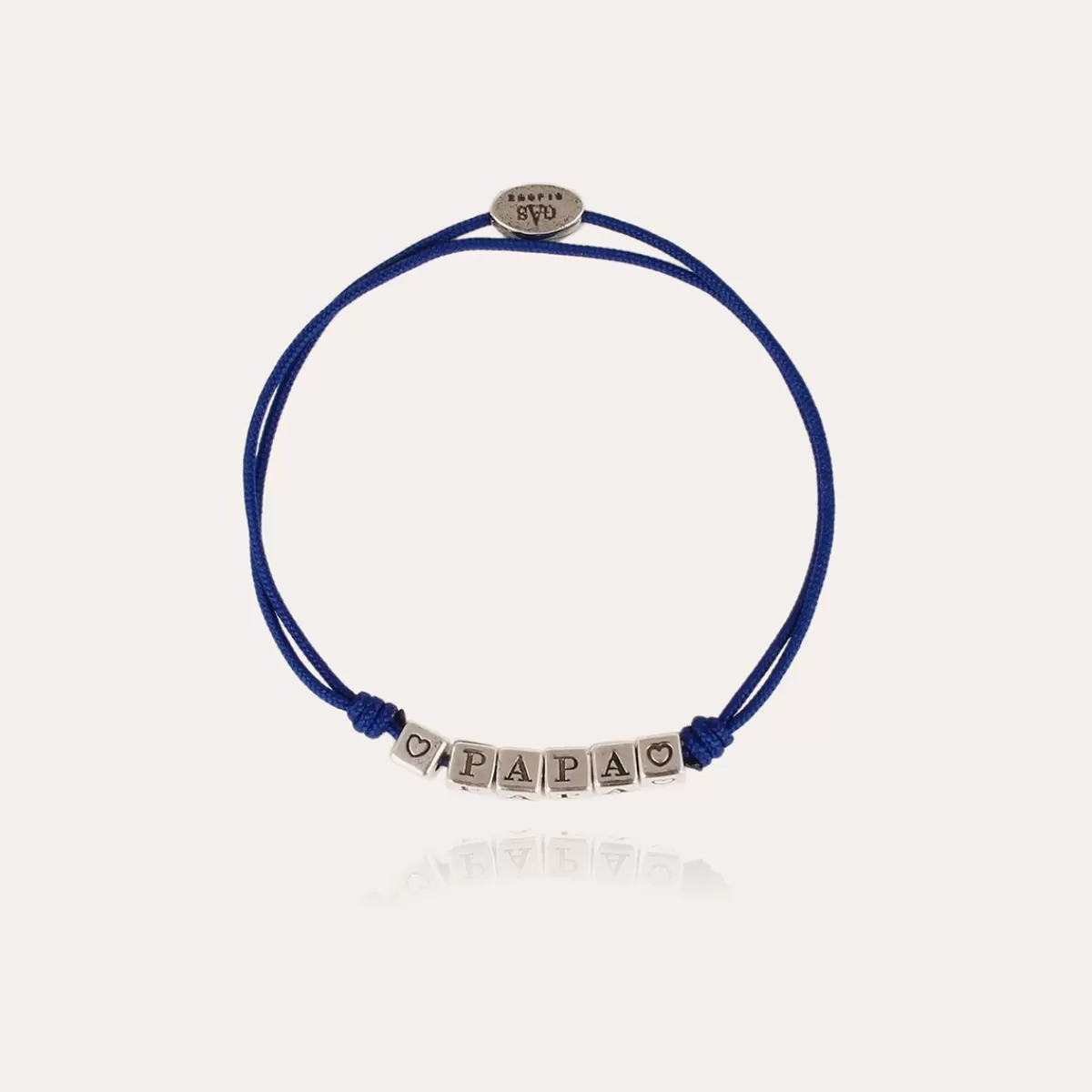 Gas Bijoux Bracelet Papa argenté New