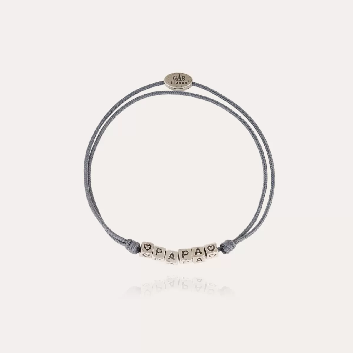 Gas Bijoux Bracelet Papa argenté Sale