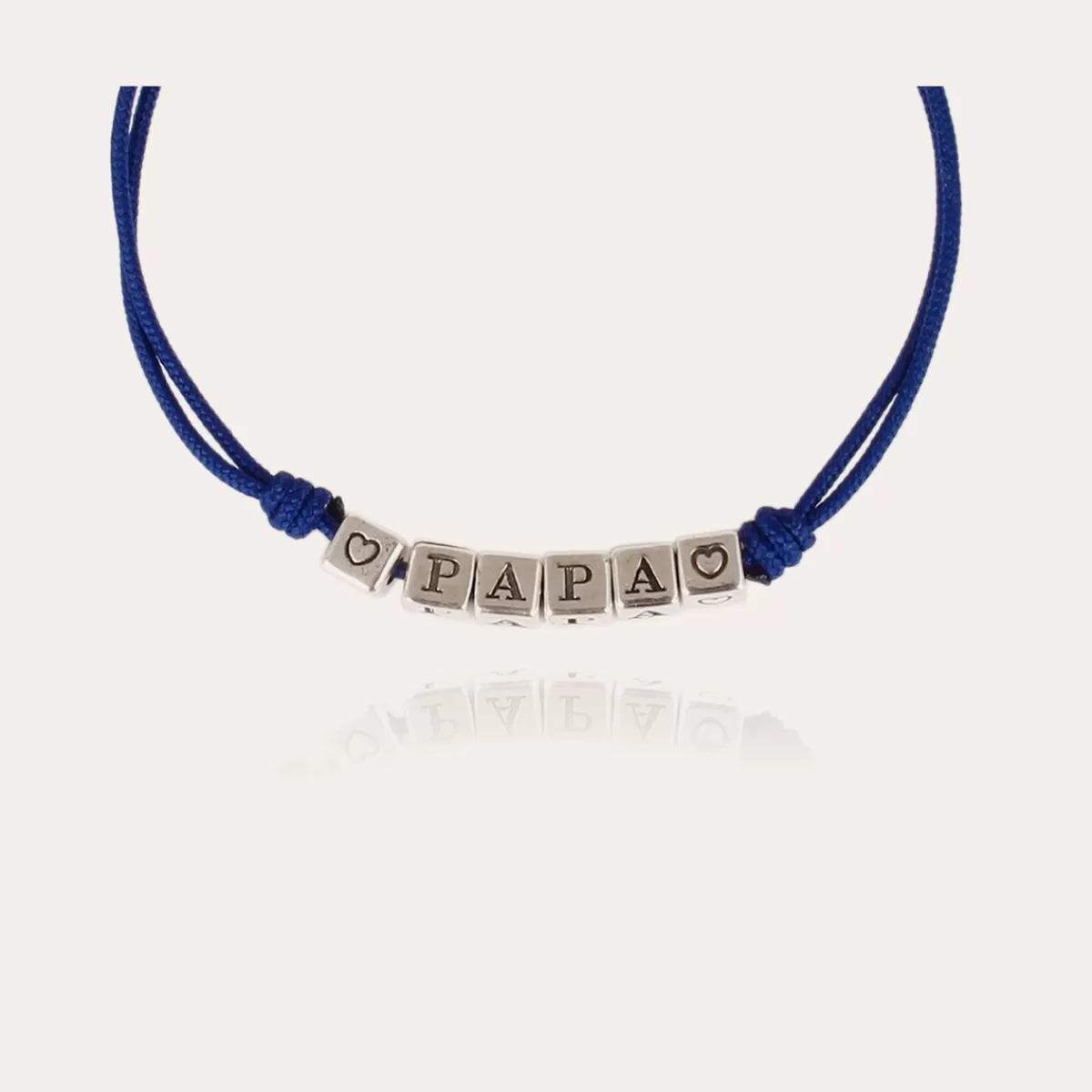 Gas Bijoux Bracelet Papa argenté New