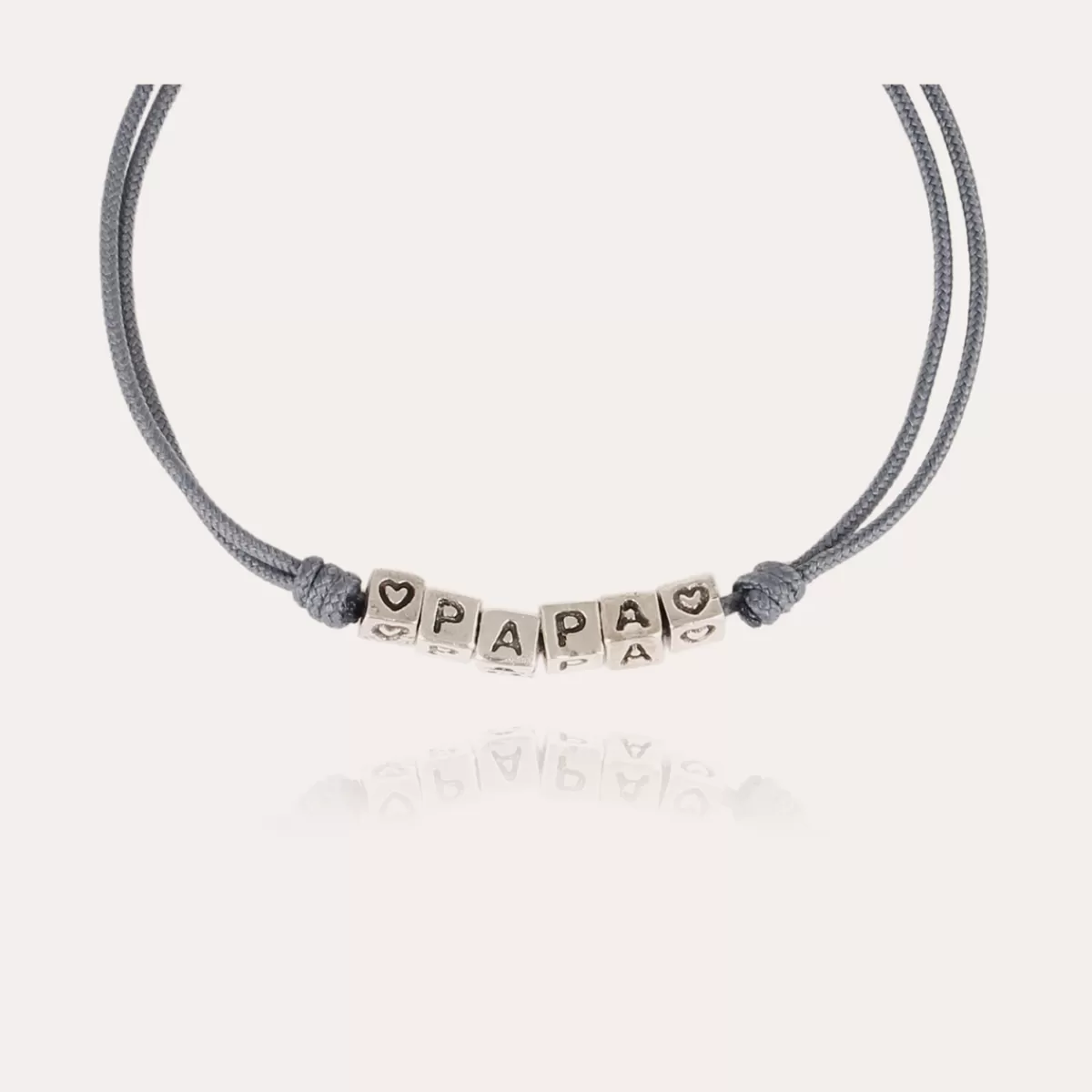 Gas Bijoux Bracelet Papa argenté Sale