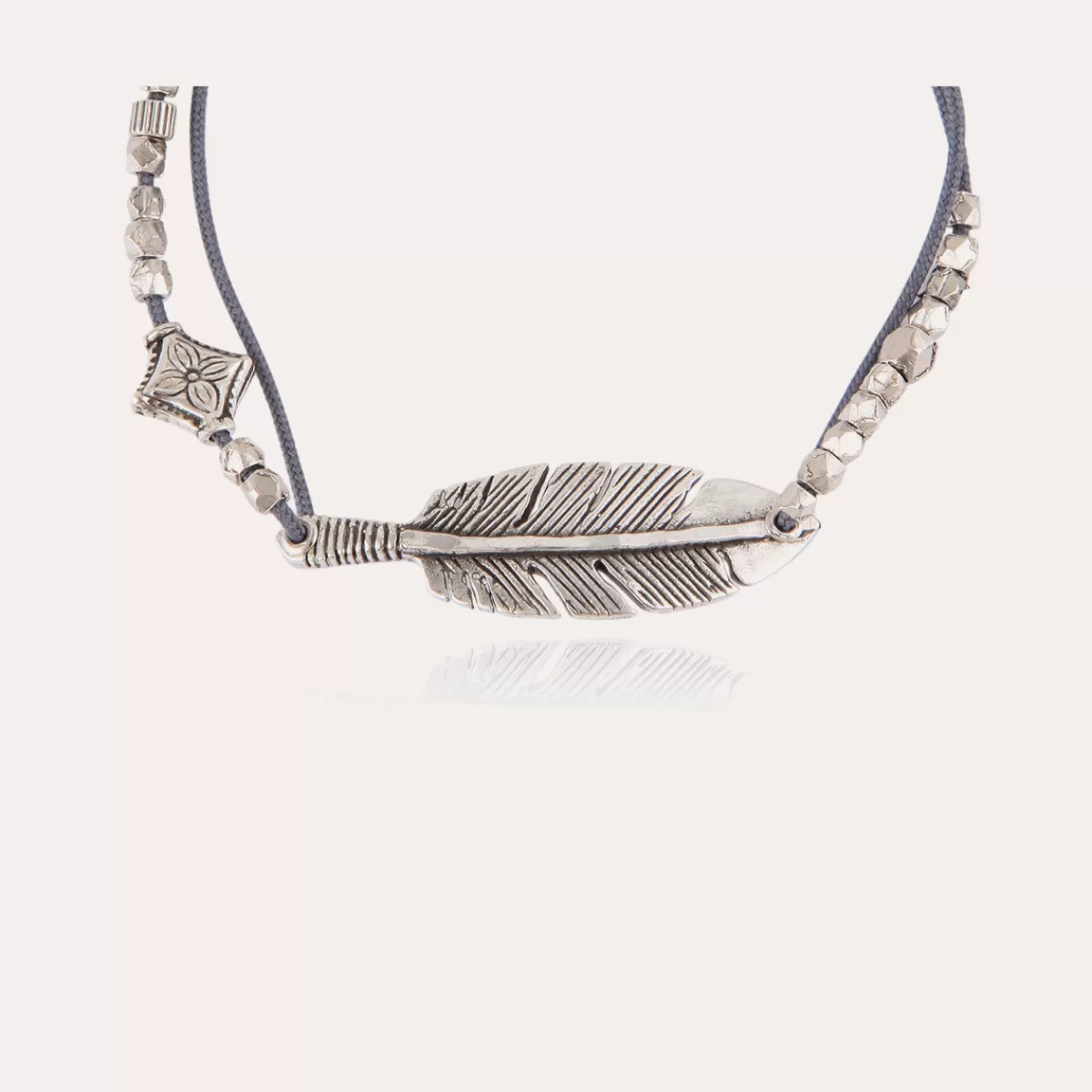 Gas Bijoux Bracelet Penna grand modèle argenté Shop