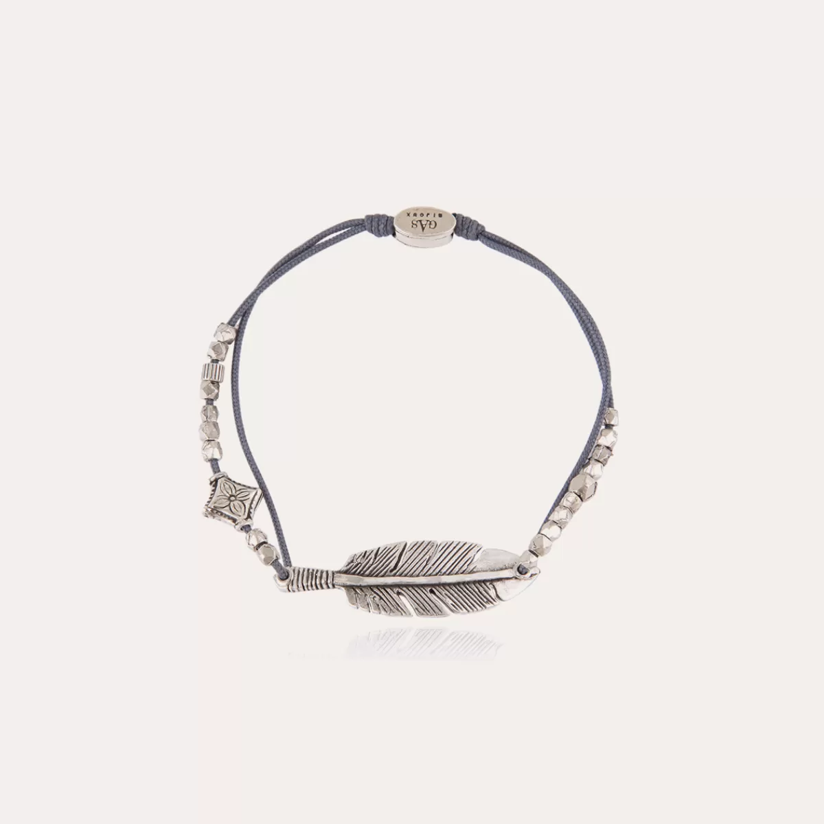 Gas Bijoux Bracelet Penna grand modèle argenté Shop