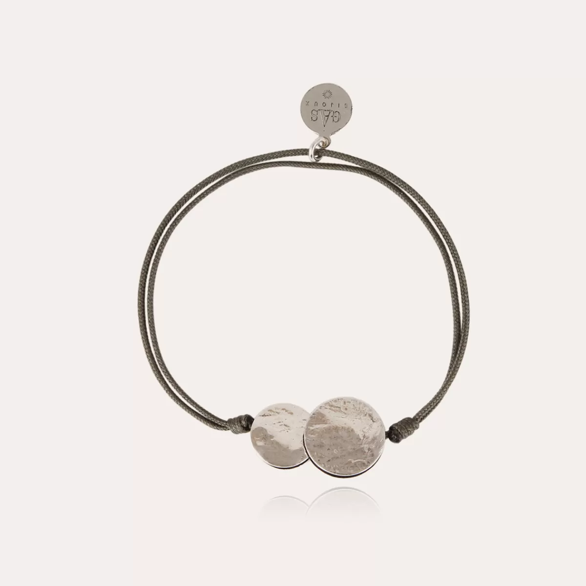 Gas Bijoux Bracelet Platine grand modèle argenté Best