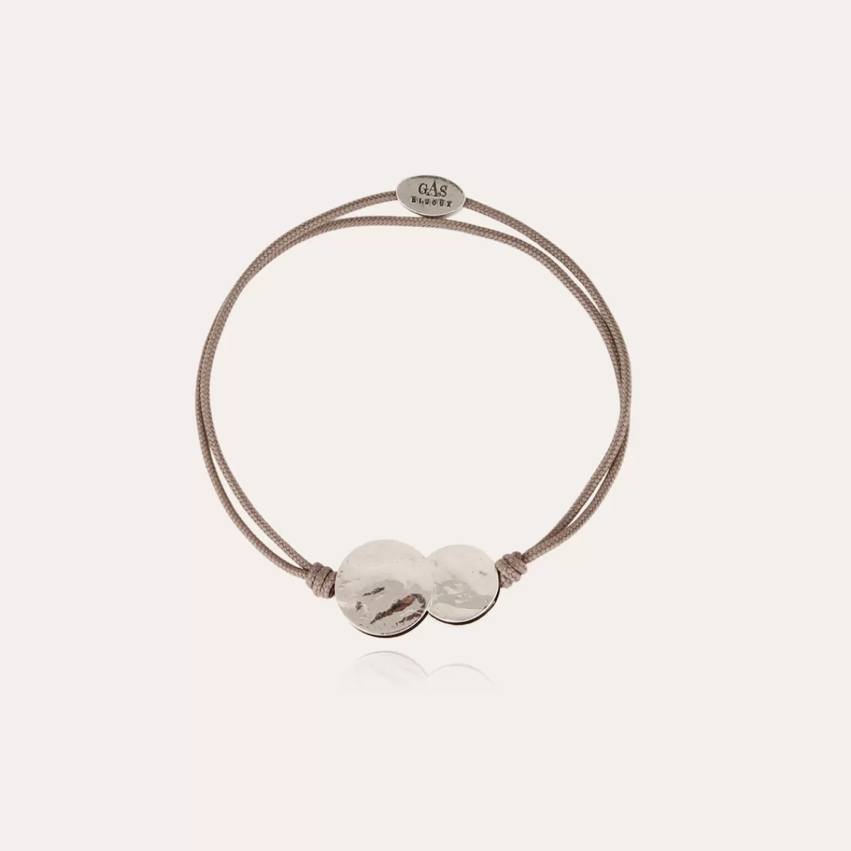 Gas Bijoux Bracelet Platine grand modèle argenté Store