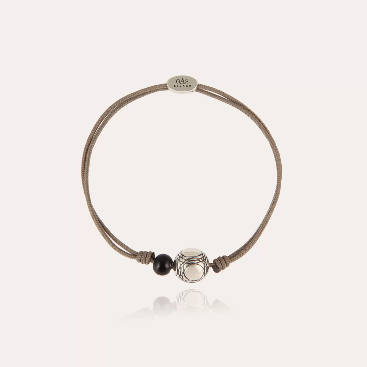 Gas Bijoux Bracelet Pétanque argenté Sale