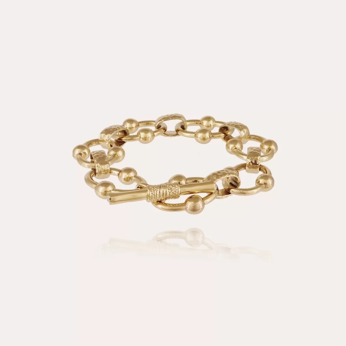 Gas Bijoux Bracelet Rivage doré Cristal Cheap