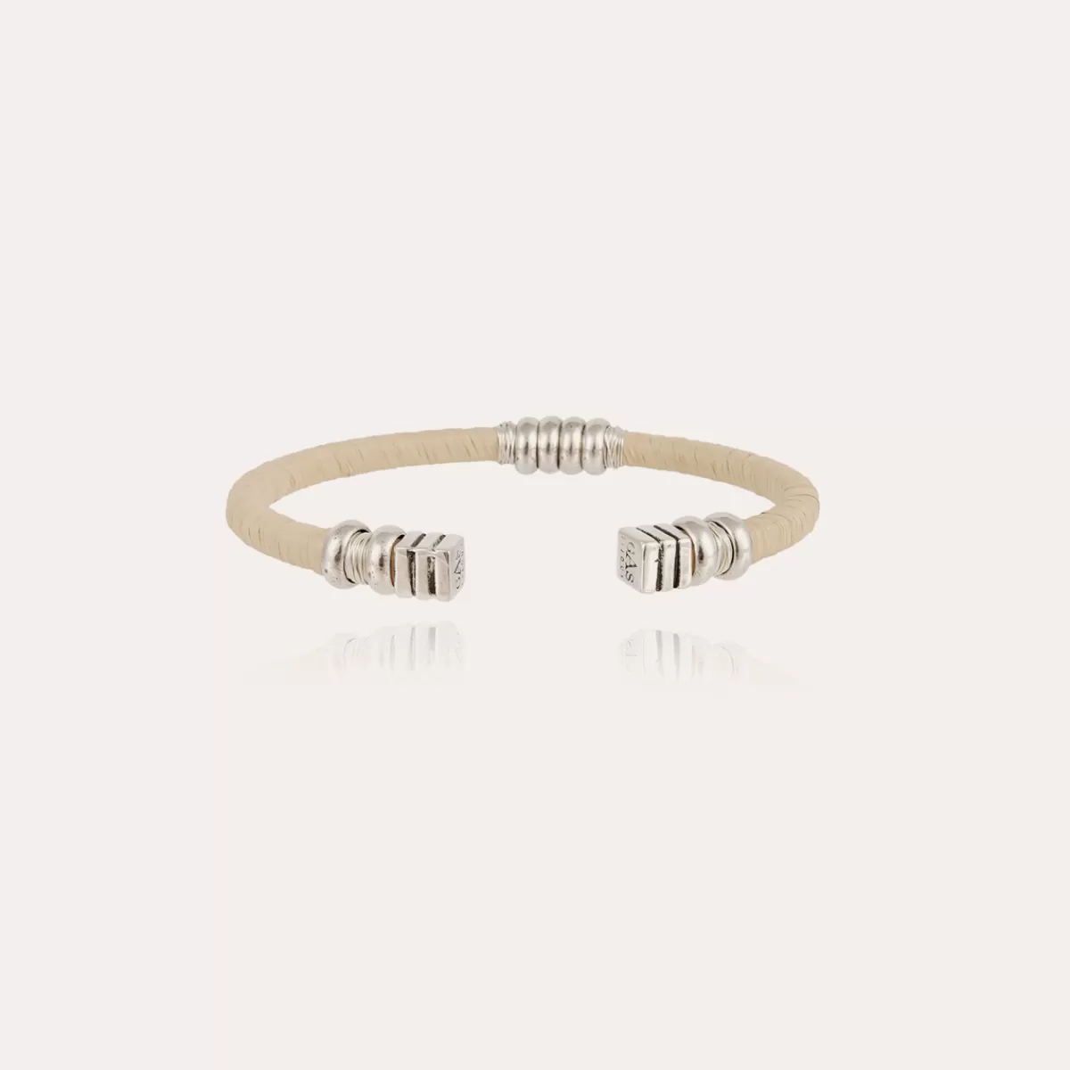 Gas Bijoux Bracelet Sari emballé grand modèle argenté Discount
