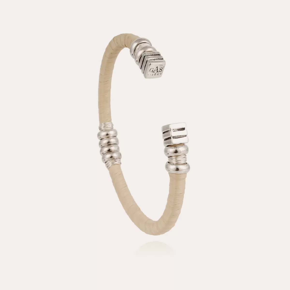 Gas Bijoux Bracelet Sari emballé grand modèle argenté Discount