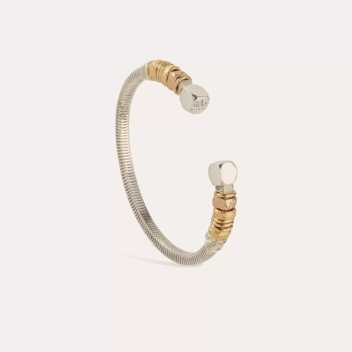 Gas Bijoux Bracelet Sari grand modèle bis bicolore Online