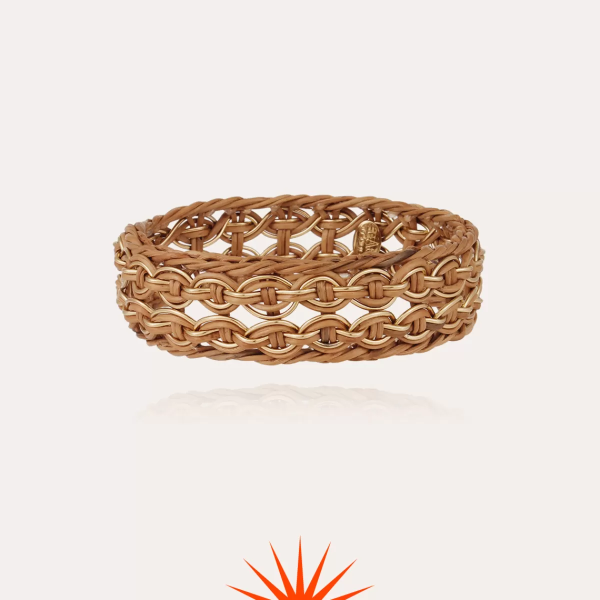 Gas Bijoux Bracelet Tojo - Osier - Collection 55 ans Doré Cheap