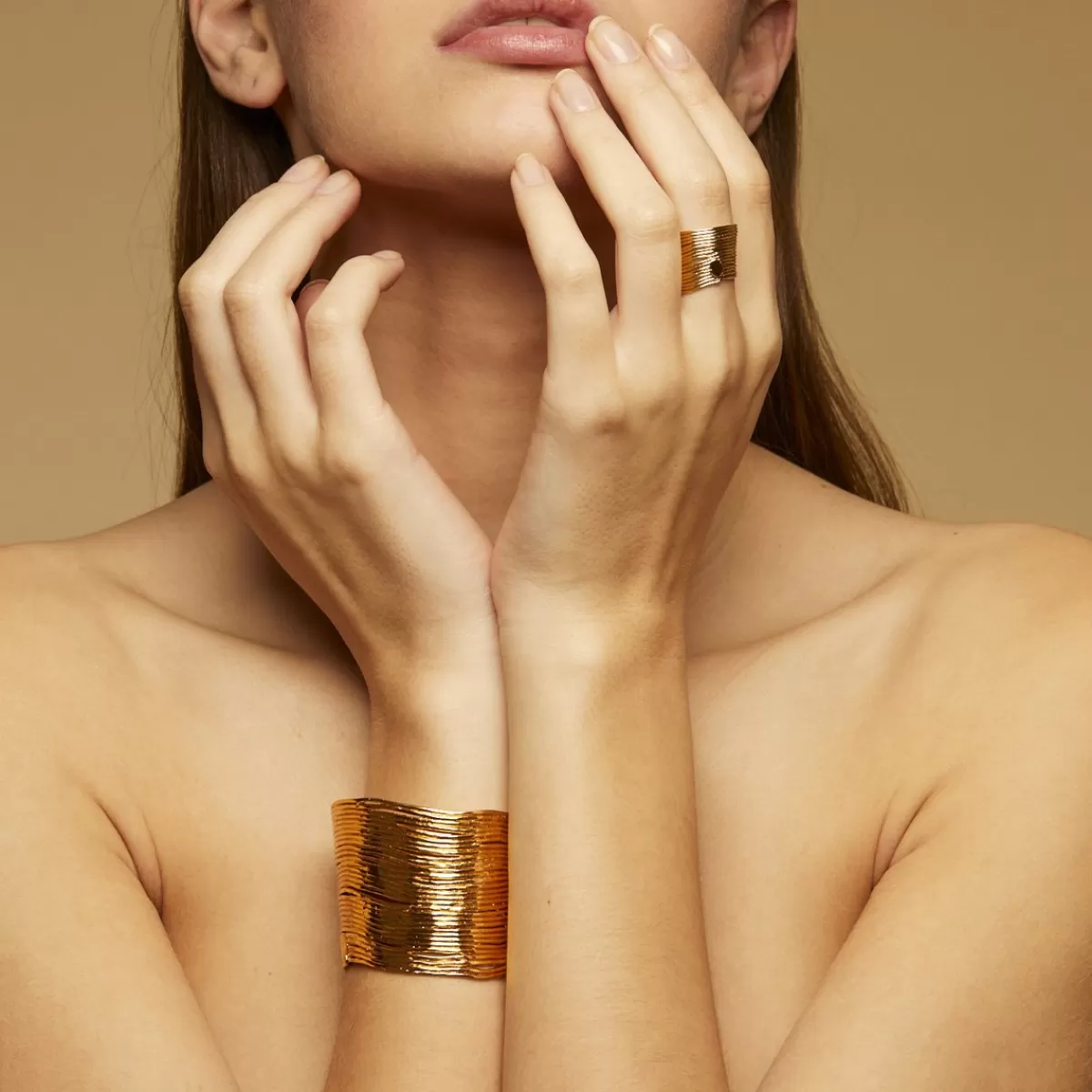 Gas Bijoux Bracelet Wave doré Shop