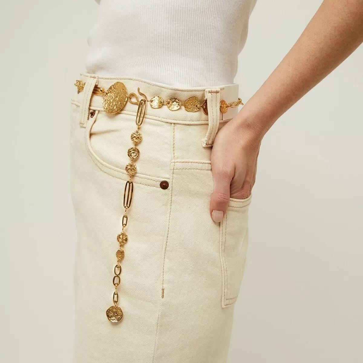 Gas Bijoux Ceinture Eclipse dorée Cheap