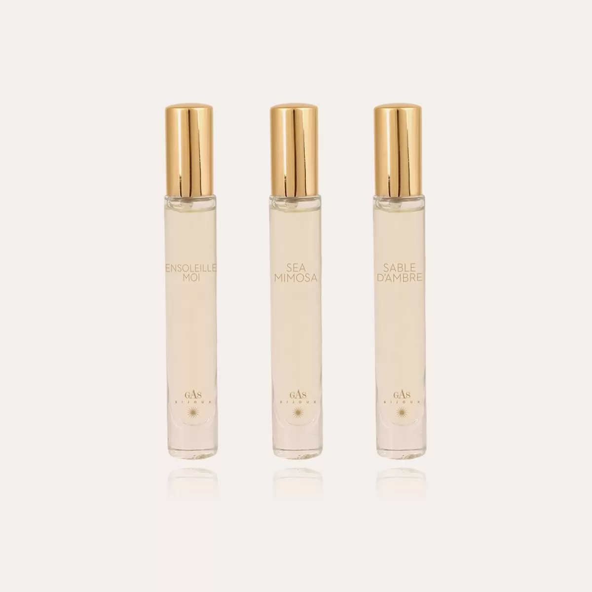 Gas Bijoux Coffret Signature - Ensoleille Moi, Sea Mimosa, Sable d'Ambre (3 x 10 ml) Outlet