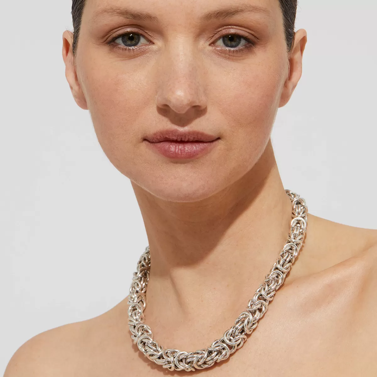 Gas Bijoux Collier Claude argenté Hot