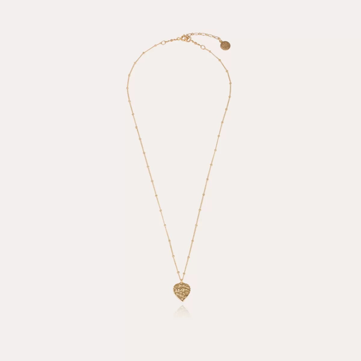 Gas Bijoux Collier Coeur Doré Discount