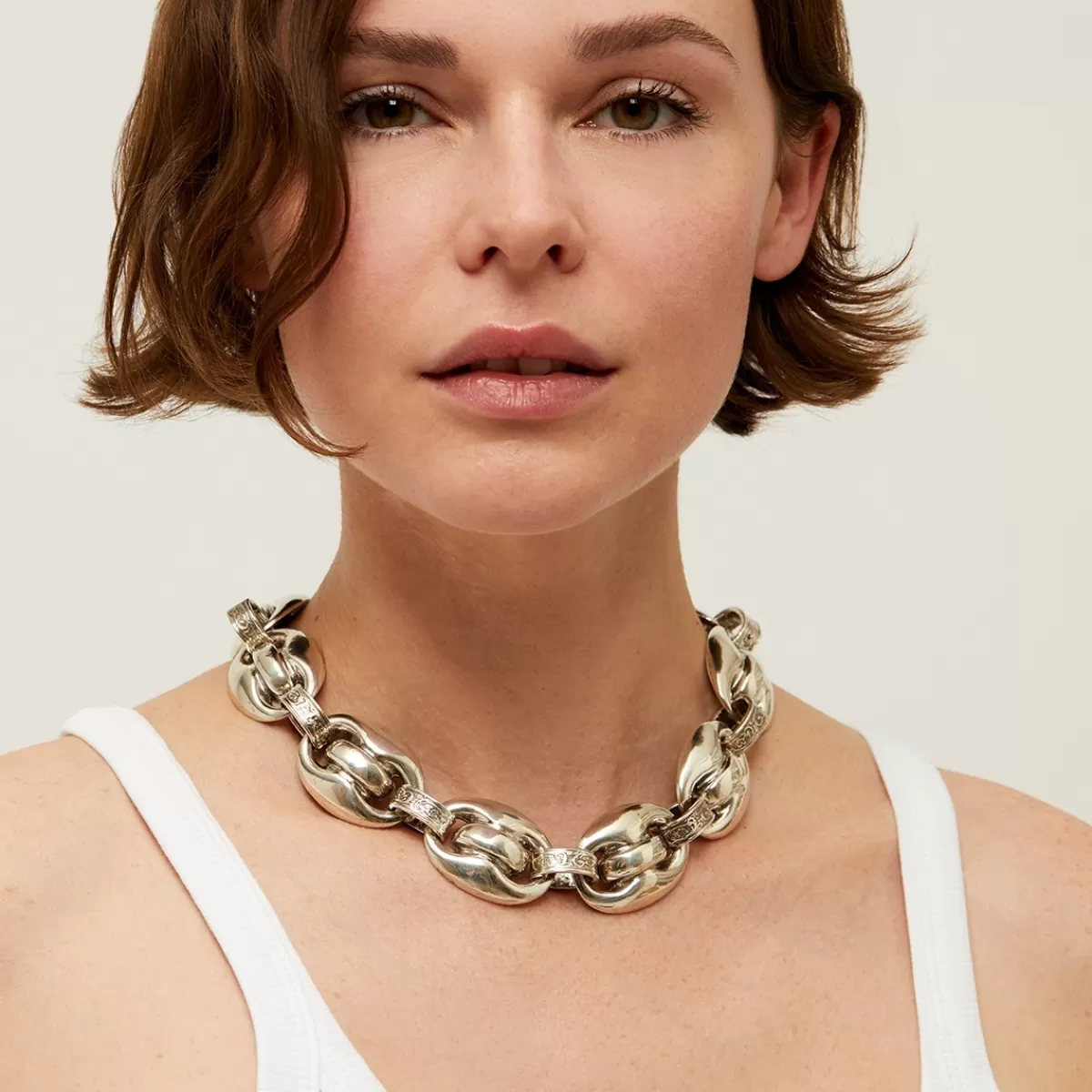 Gas Bijoux Collier Cophea argenté Clearance