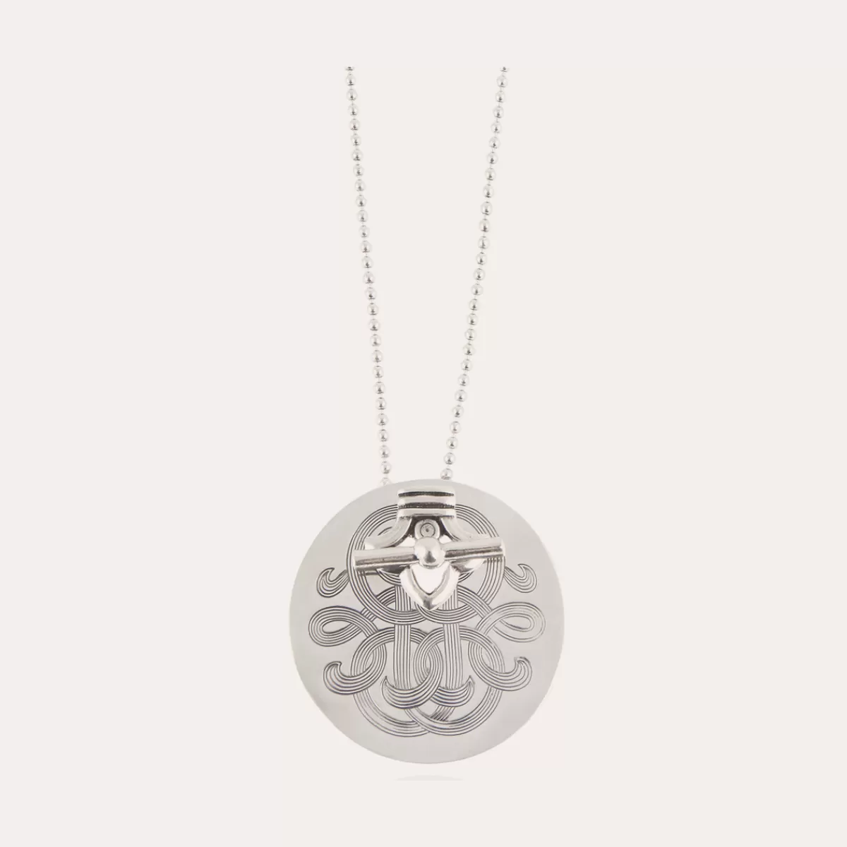 Gas Bijoux Collier Diva Barette argenté Fashion