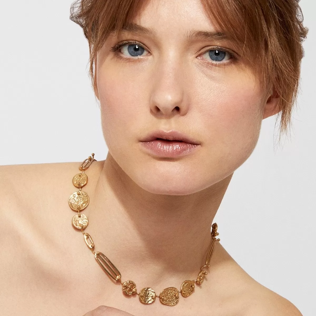 Gas Bijoux Collier Eclipse doré Shop