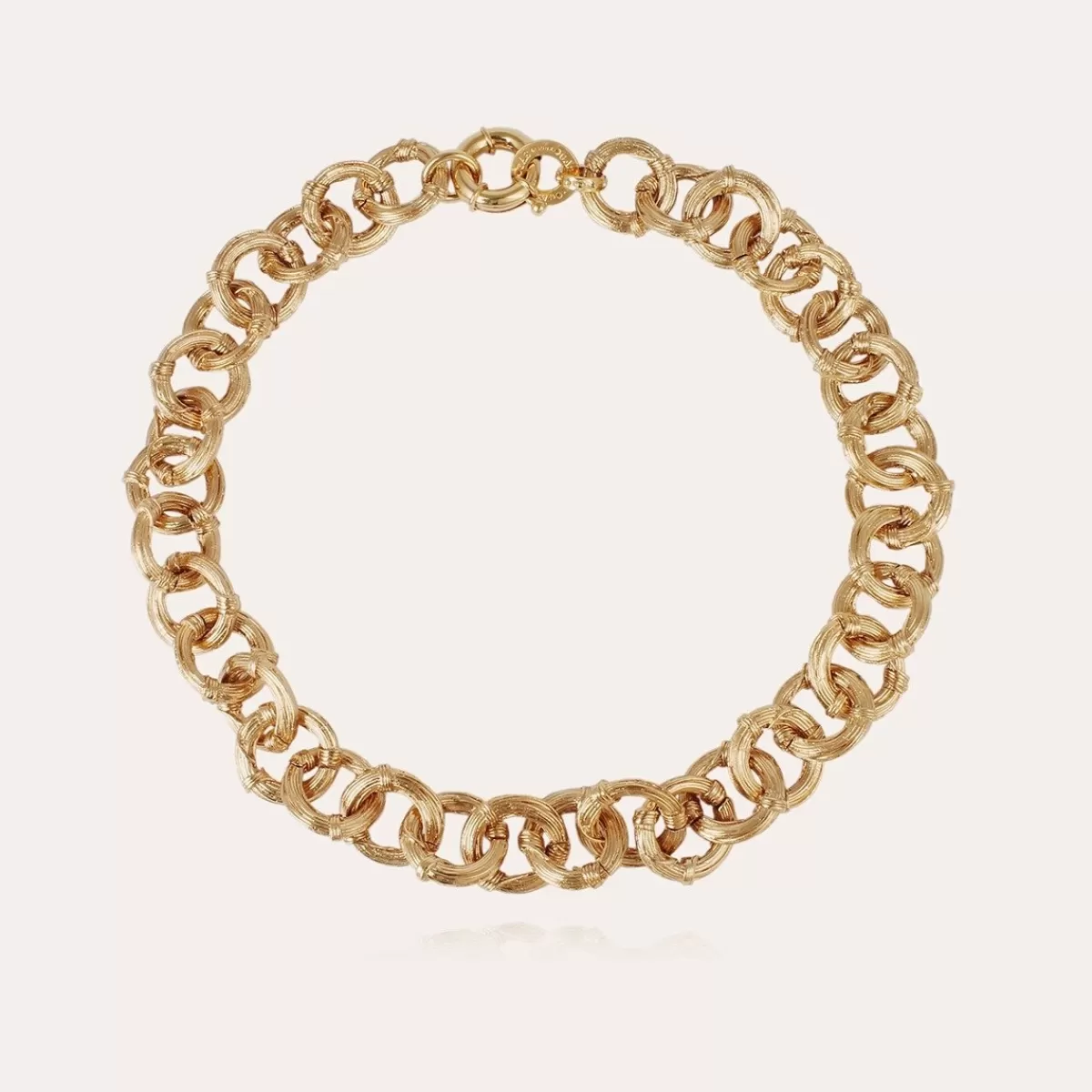Gas Bijoux Collier Maille Ariane doré Online
