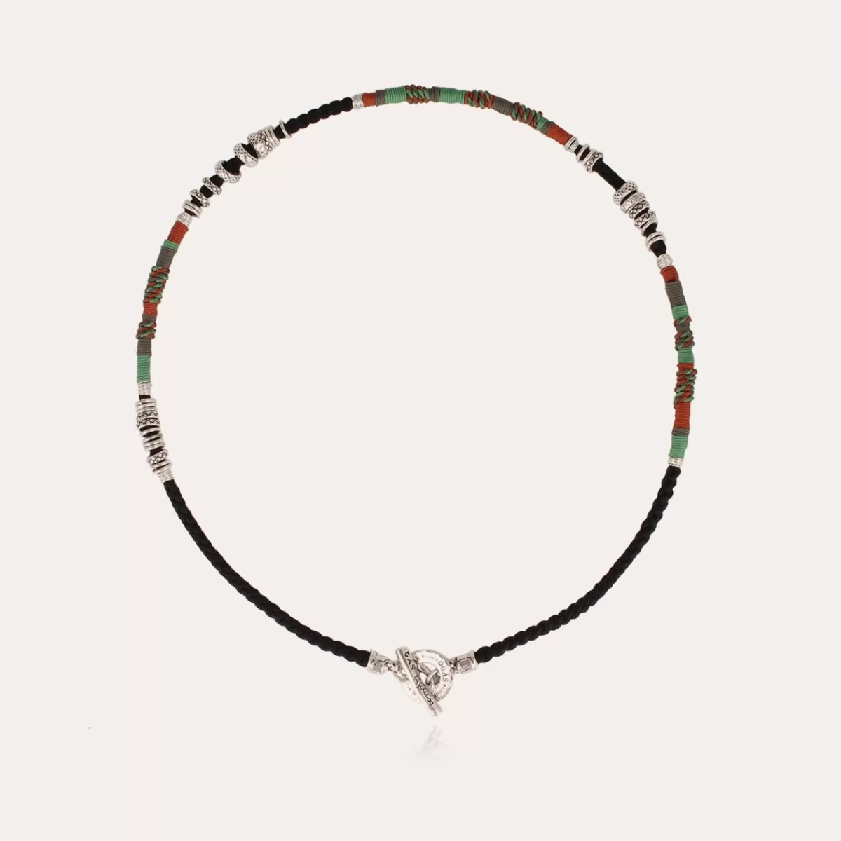 Gas Bijoux Collier Marceau argenté New