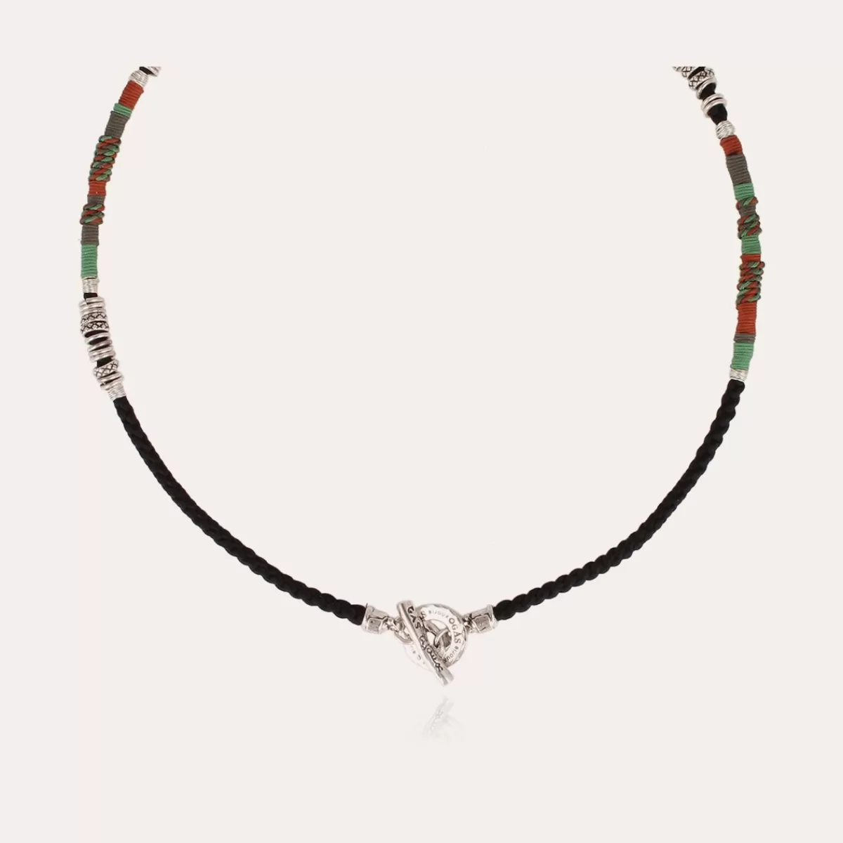 Gas Bijoux Collier Marceau argenté New
