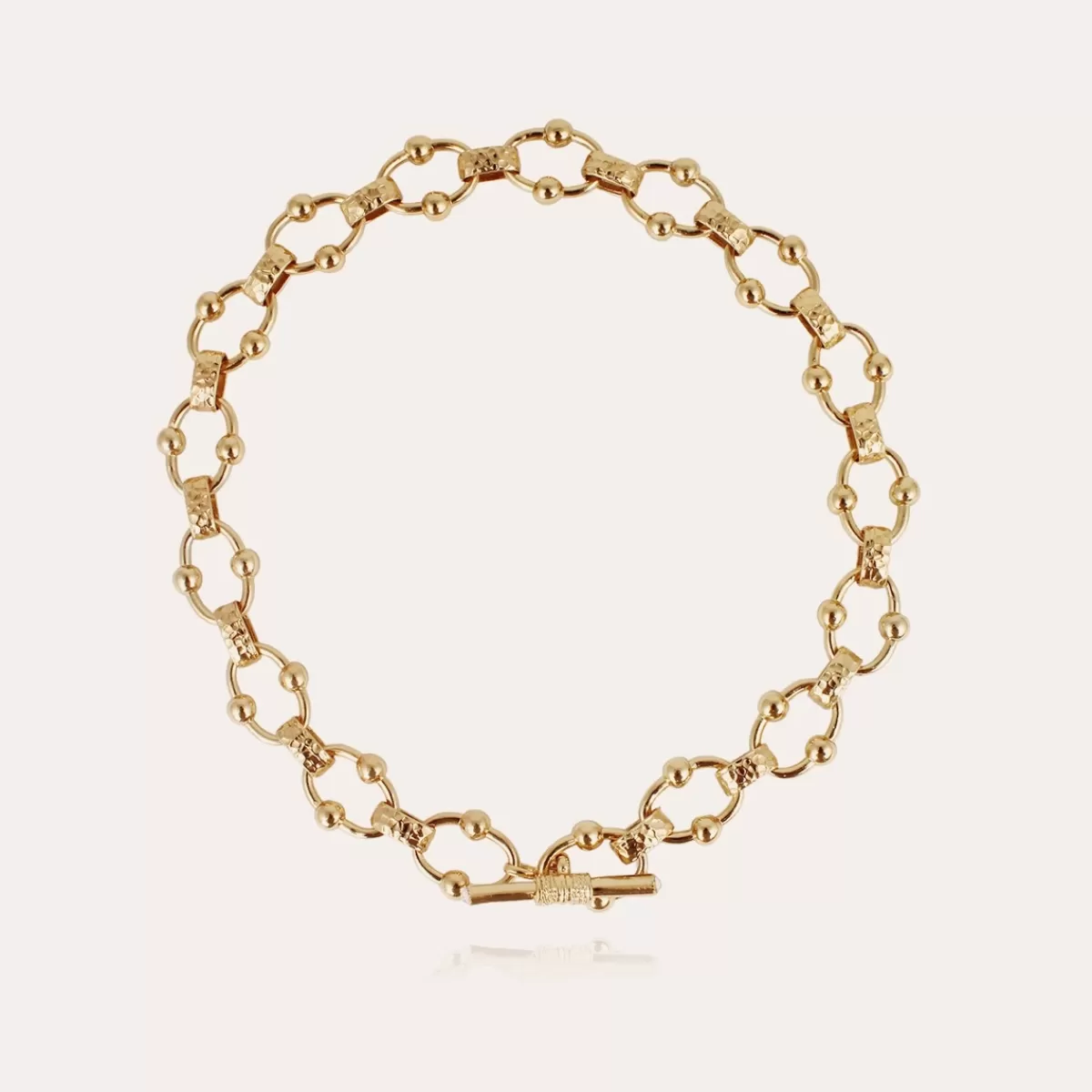 Gas Bijoux Collier Rivage doré Cristal Cheap