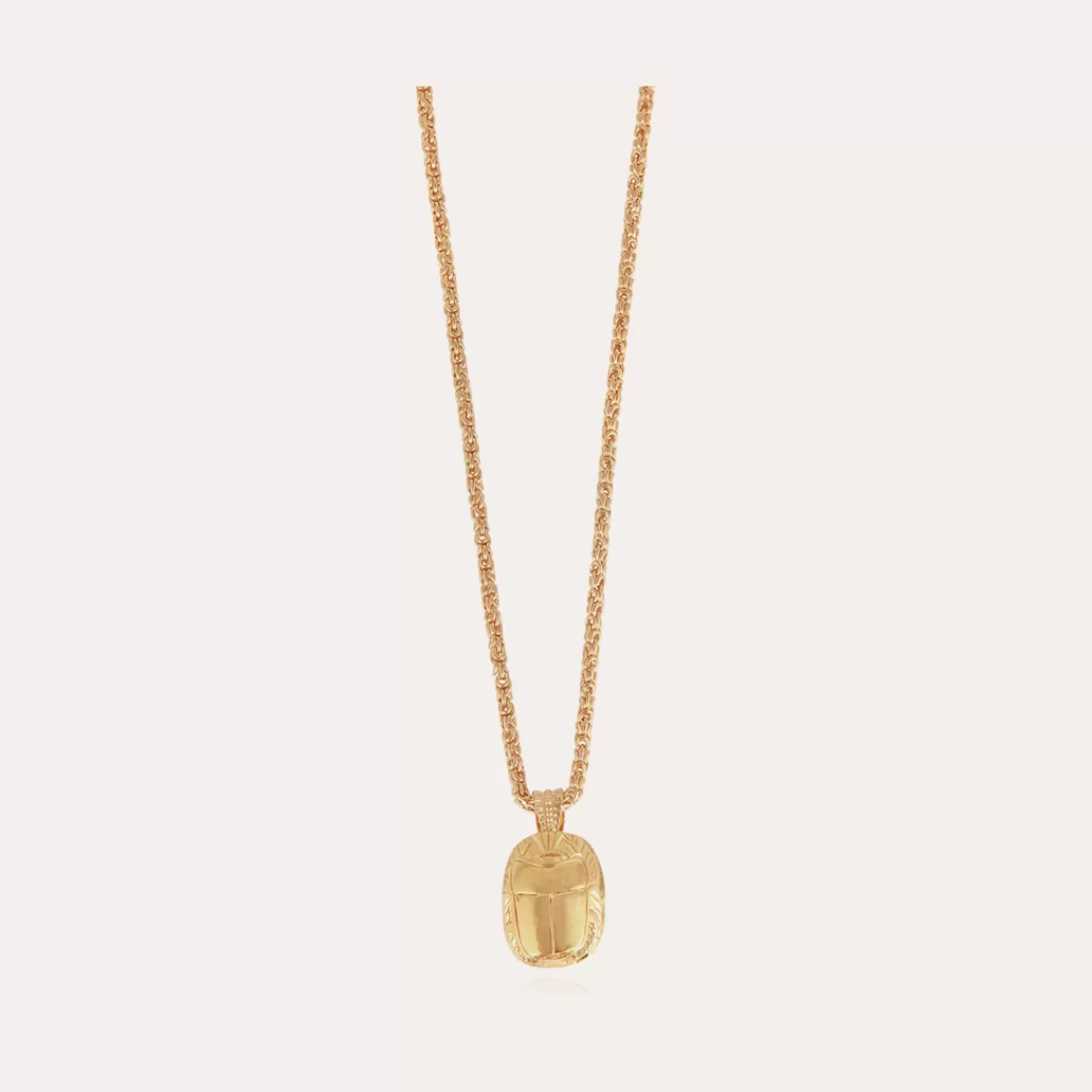 Gas Bijoux Collier Scarabée doré Shop