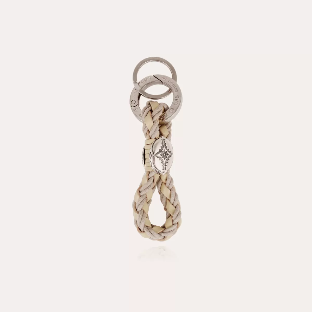 Gas Bijoux Porte-clés Barcelona argenté Hot